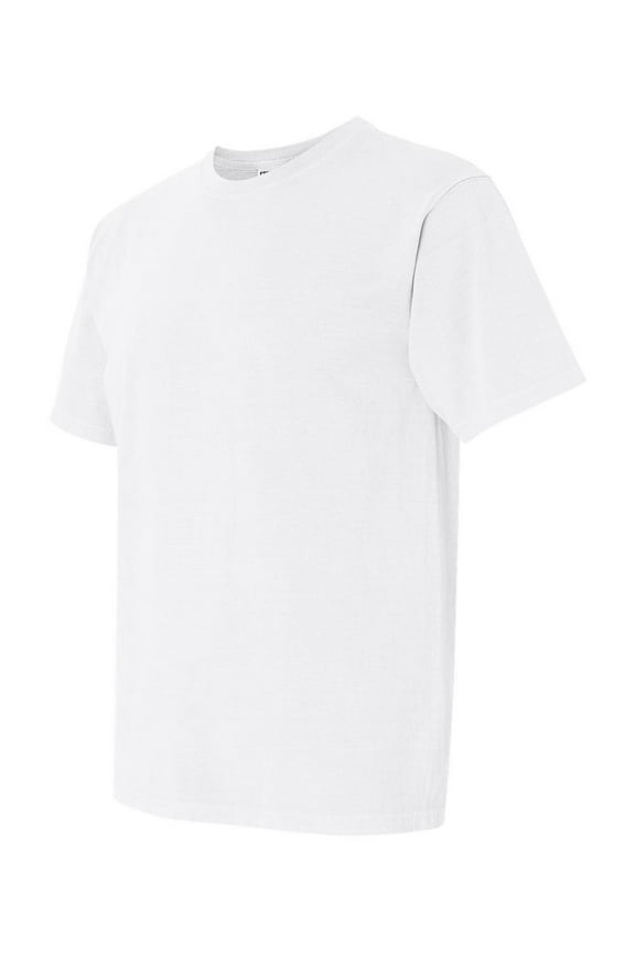 - Garment-Dyed Heavyweight T-Shirt - 1717 - White - Size: M