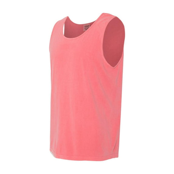 Comfort Colors - Garment-Dyed Heavyweight Tank Top - 9360 - Watermelon - Size: L