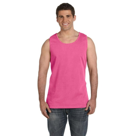 Comfort Colors - Garment-Dyed Heavyweight Tank Top - 9360, NEON PINK, 3XL