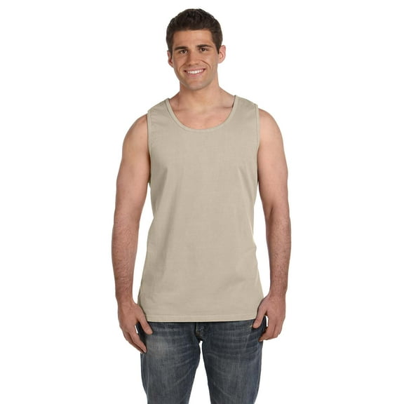 Comfort Colors - Garment-Dyed Heavyweight Tank Top - 9360, Sandstone, XL