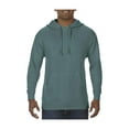 thumbnail image 1 of Comfort Colors - Garment-Dyed Hooded Sweatshirt - 1567 - Blue Spruce - Size: 2XL, 1 of 2