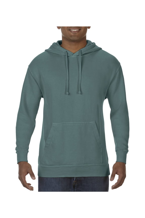 Garment-Dyed Hooded Sweatshirt