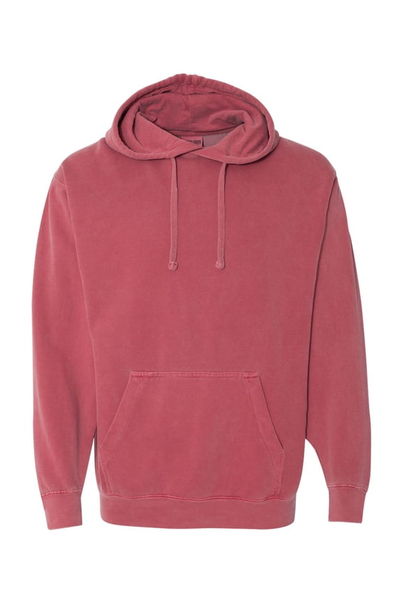 Garment-Dyed Hooded Sweatshirt