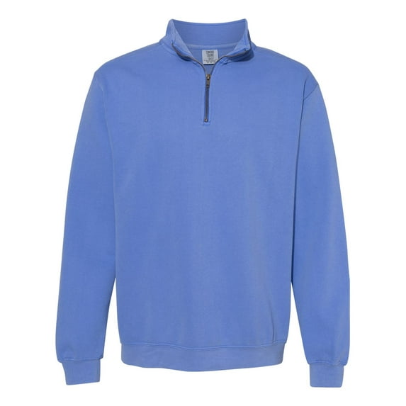 Comfort Colors Garment-Dyed Quarter Zip Sweatshirt