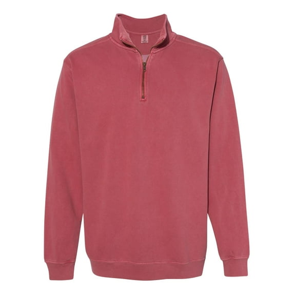 Comfort Colors Garment-Dyed Quarter Zip Sweatshirt