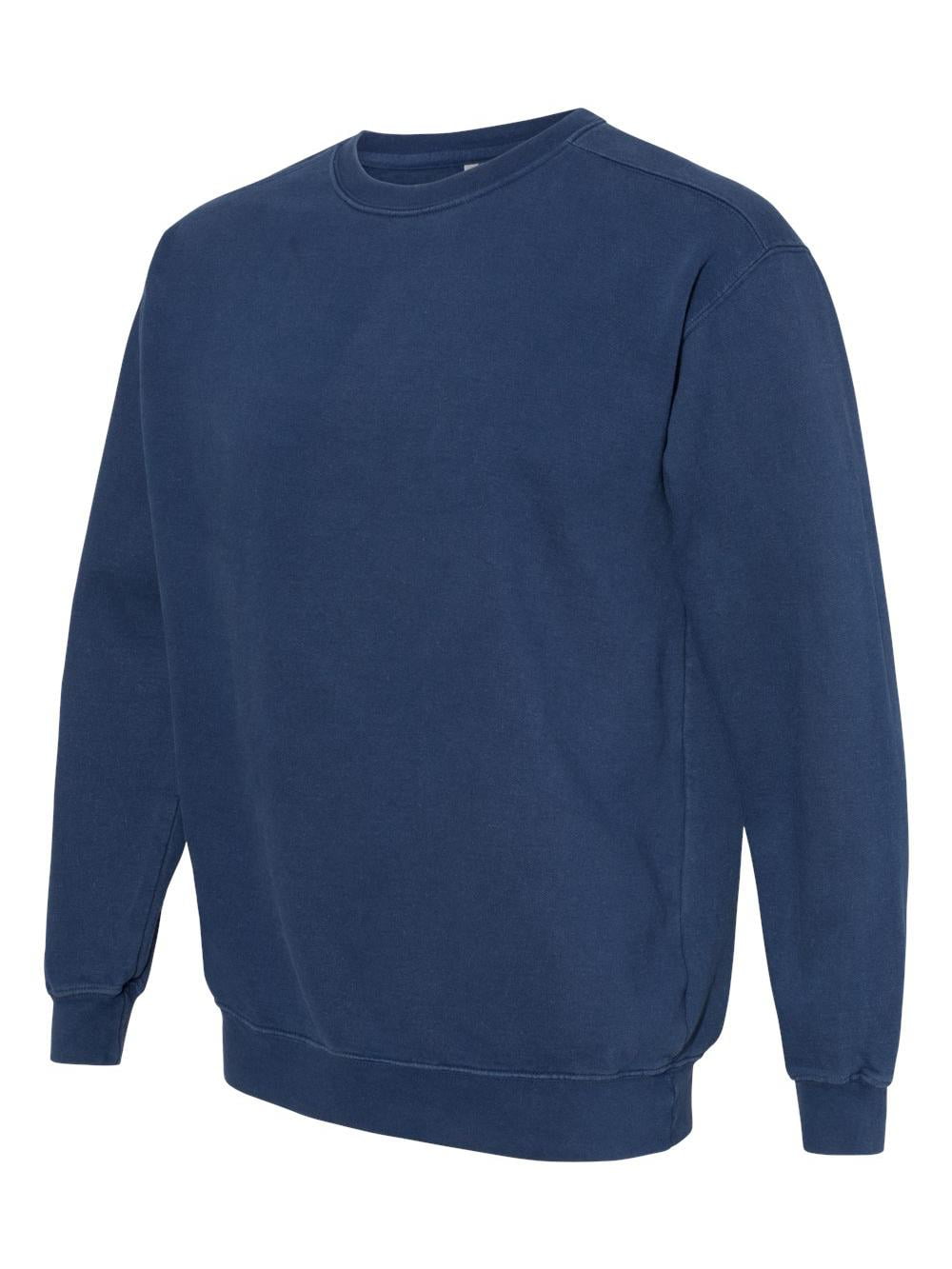 NEW NWT Men 2XL 50 / 52 Casual Wear Navy Blue Space Dye Sweatshirt ALL IN  MOTION on eBid United States