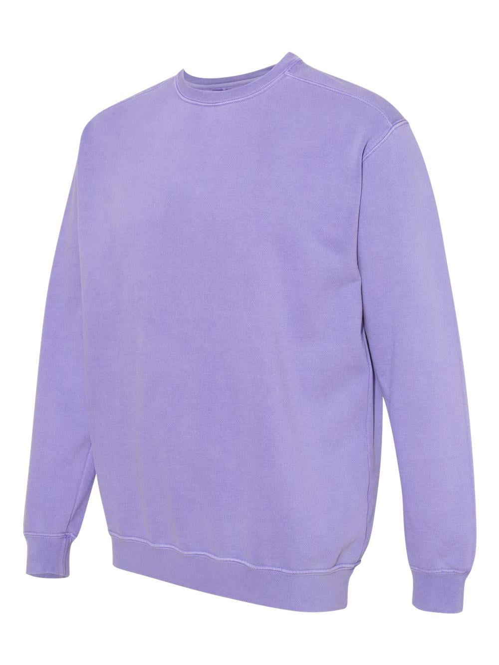 Comfort Colors Garment Dyed Sweatshirt 1566 Orchid Size M