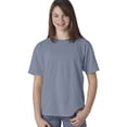 thumbnail image 1 of Comfort Colors - Garment-Dyed Youth Heavyweight T-Shirt - 9018, Washed Denim, M, 1 of 1