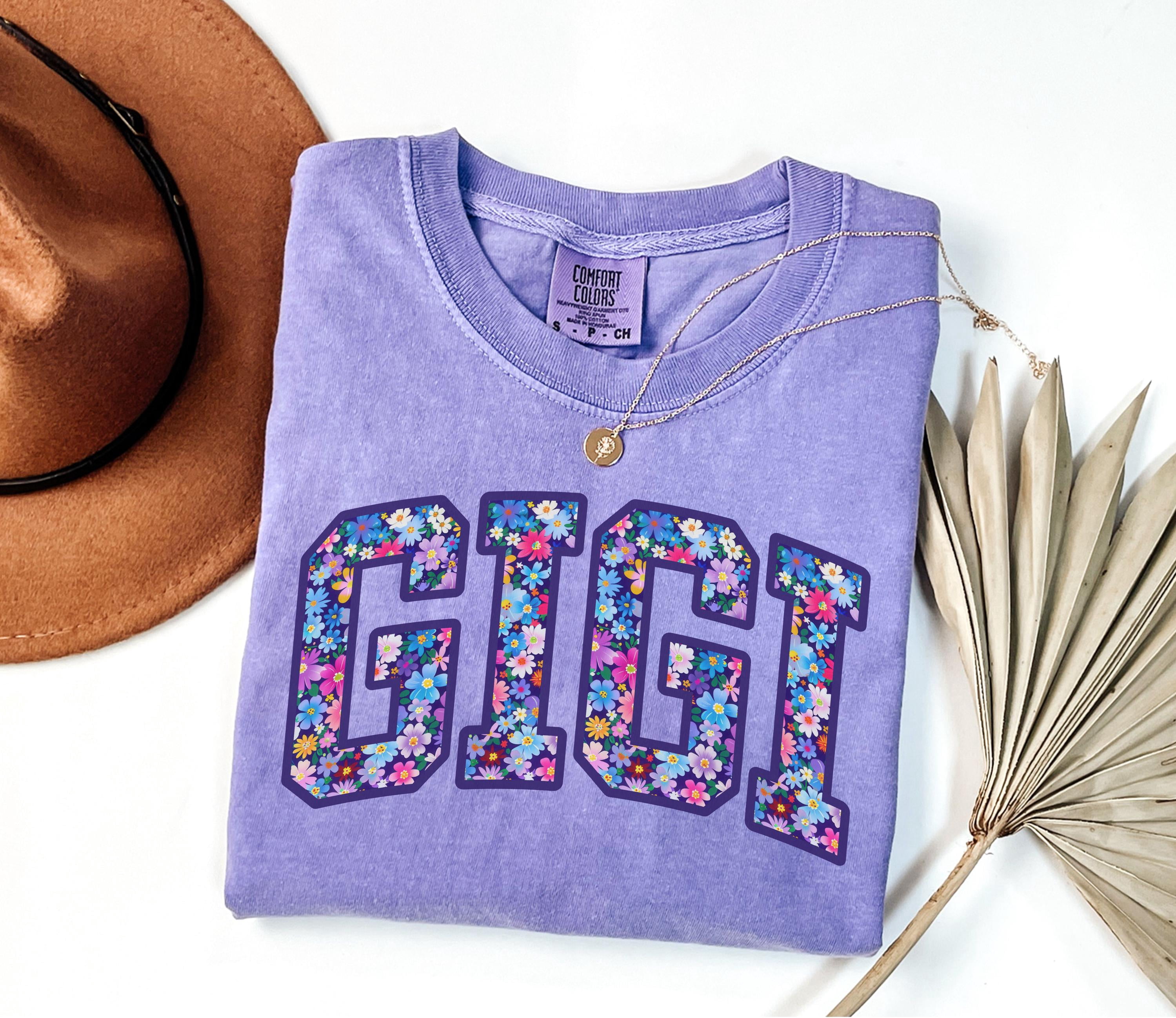 PC8259 Gigi Shirt - Lilas Print