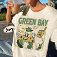 thumbnail image 1 of Comfort Colors Green Bay Football Cheesehead T-Shirt, Trendy Game Day Gift Tee, Fan Gift Shirt, 1 of 5
