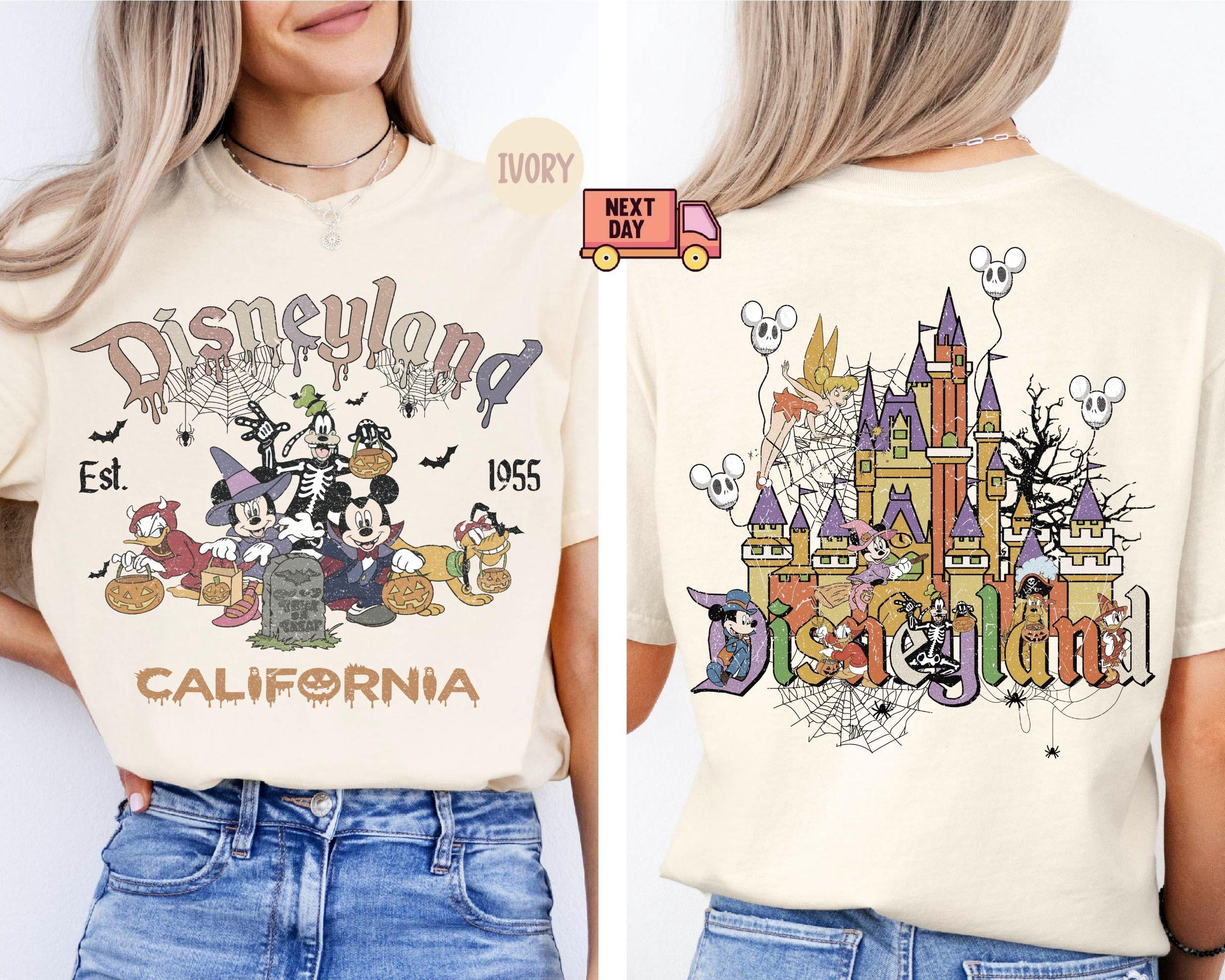 Comfort Colors® Halloween Disneyland California Est 1955 Shirt, Mouse ...