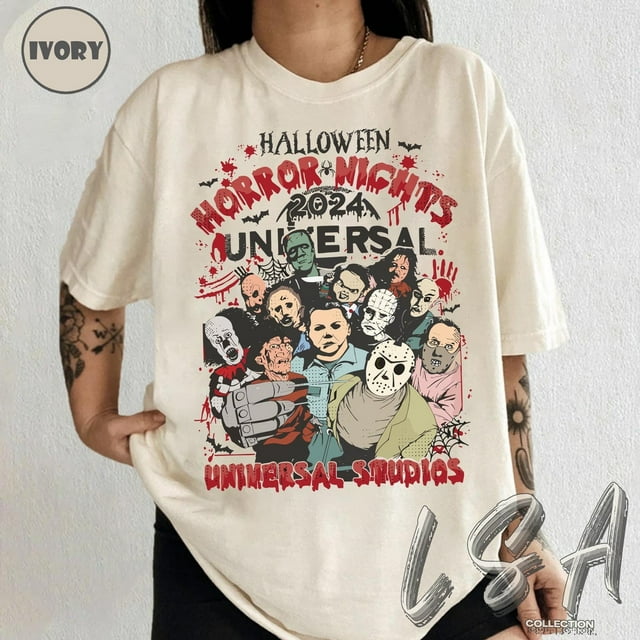 Comfort Colors Halloween Horror Nights Universal Studios 2024 Unisex