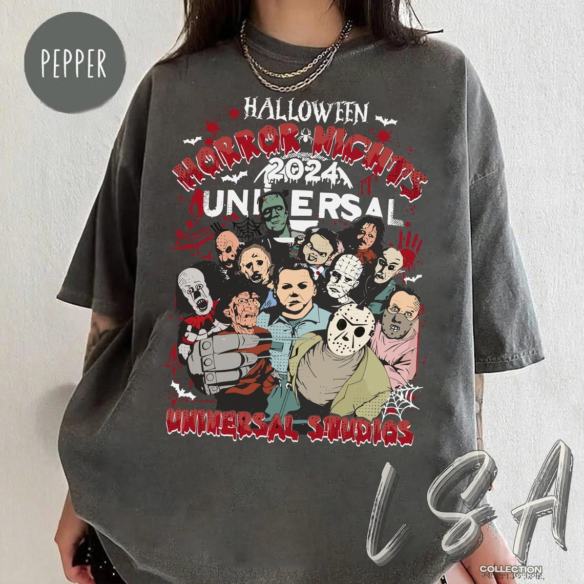 Comfort Colors Halloween Horror Nights Universal Studios 2024 Unisex