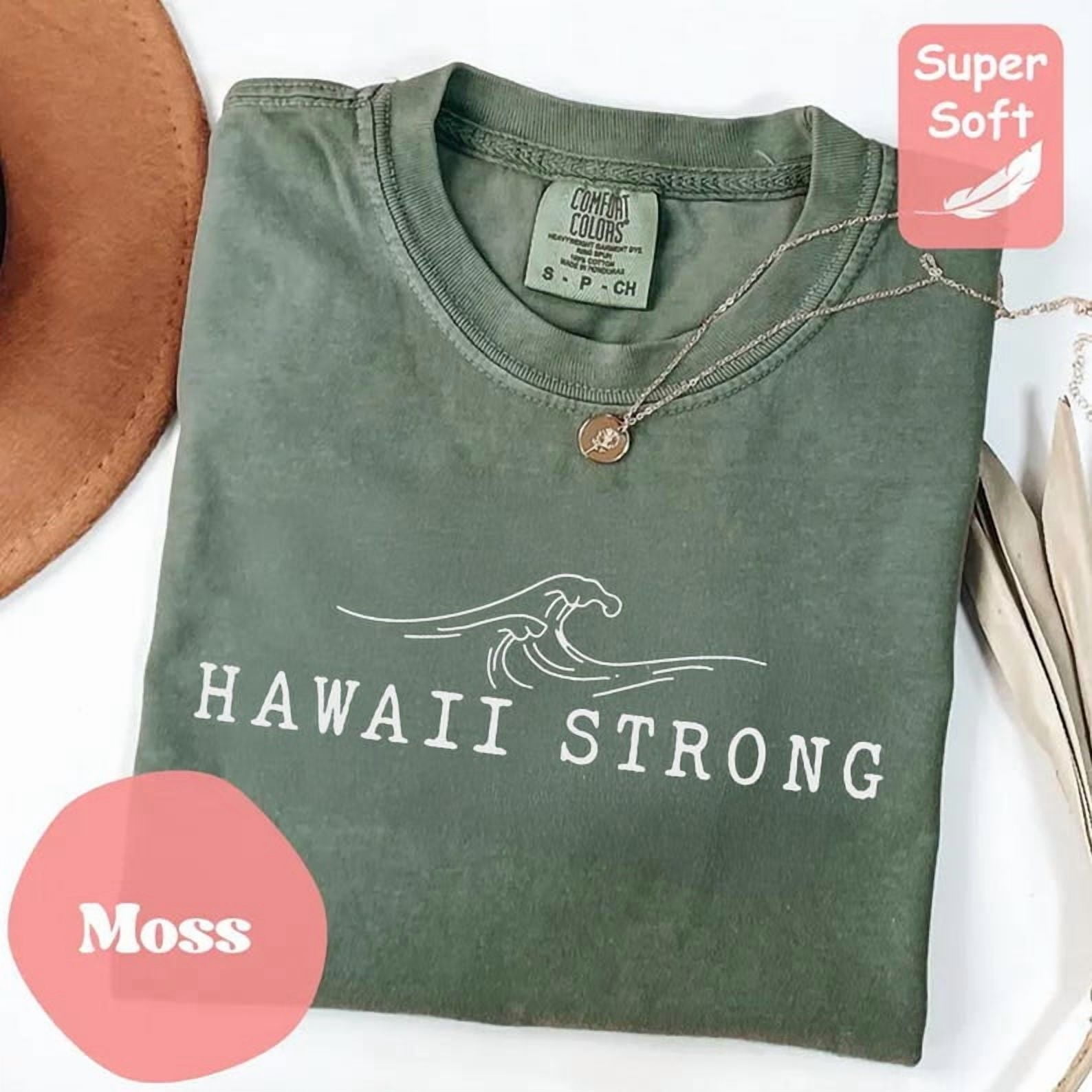 Comfort Colors Hawaii Strong Tsunami Survivor Shirt – I Survived the ...