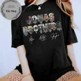 thumbnail image 1 of Comfort Colors Jonas Bros 20th Annivesary Tour 2025 Shirt, Vintage Jonas Brothers Tour T-Shirt,Black Color,Size 3XL, 1 of 5