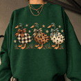 Trio Thumbnail Comfort Colors Mallard Duck Trio with Bows Graphic Sweatshirt - Walmart.com
