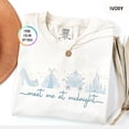 thumbnail image 1 of Comfort Colors Meet me at Midnight T-Shirt, Cinderella Inspired, Disney Girls Trip 2025, Disney Cinderella Shirt, Princess Party Gift,Ivory Color,Size M, 1 of 5
