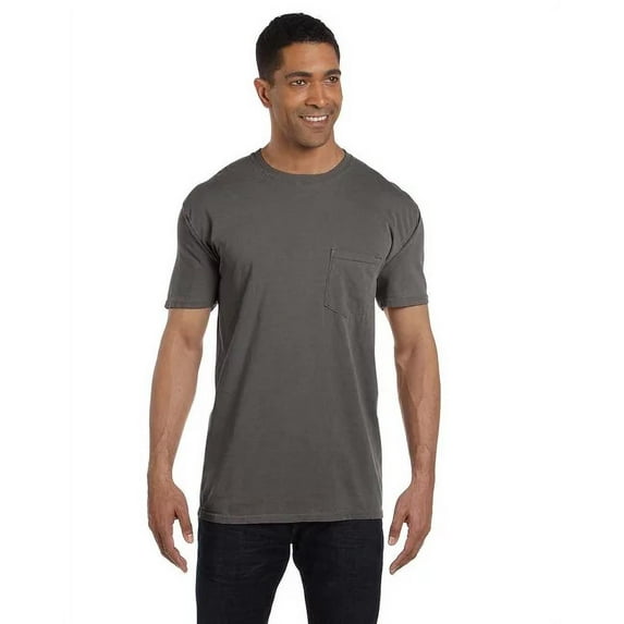 Comfort Colors Men's Garment-Dyed Pocket T-Shirt, Style 6030