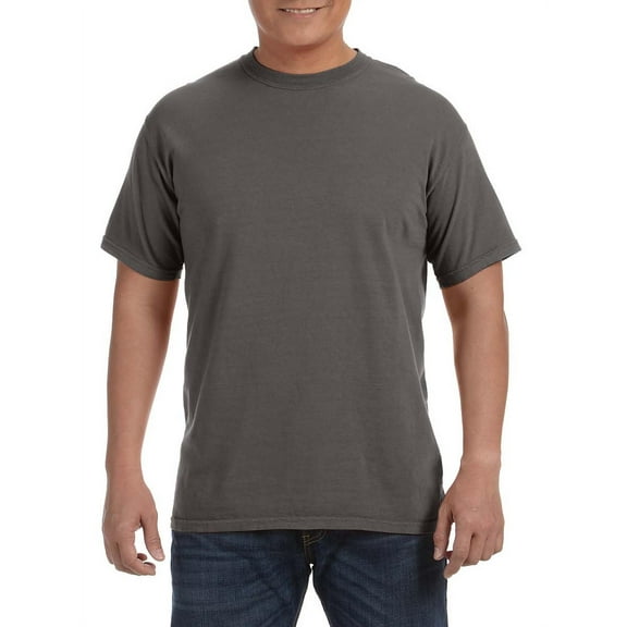 Comfort Colors Men's Ring Spun Garment Dyed T-Shirt, Pepper, Small