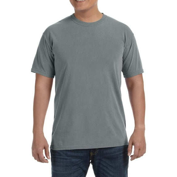 Comfort Colors Men's Ringspun Garment Dyed T-Shirt, Granite, XLarge
