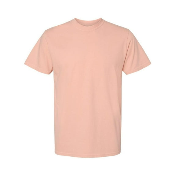 Comfort Colors Mens Garment-Dyed Heavyweight T-Shirt, L, Peachy