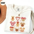 thumbnail image 1 of Comfort Colors Mickey and Minnie Gingerbread T-Shirt, Disney Snacks, Disneyland Christmas, Christmas Party Shirt, Disney Xmas Tee, 1 of 5
