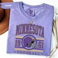 thumbnail image 1 of Comfort Colors Minnesota Football T-Shirt, Football Fan Shirt For Men Women, State Game Day Tee, 1 of 2