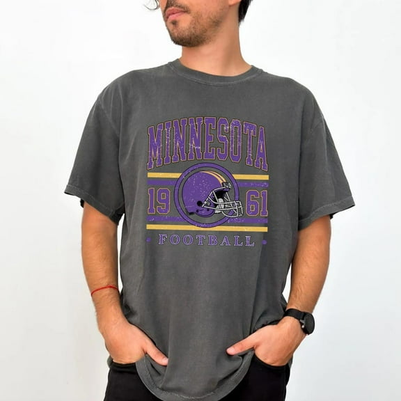 Comfort Colors Minnesota Football T-Shirt, Football Fan Shirt For Men Women, State Game Day Tee