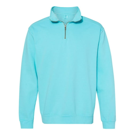 Comfort Colors - New Men - IWPF - Garment-Dyed Quarter Zip Sweatshirt