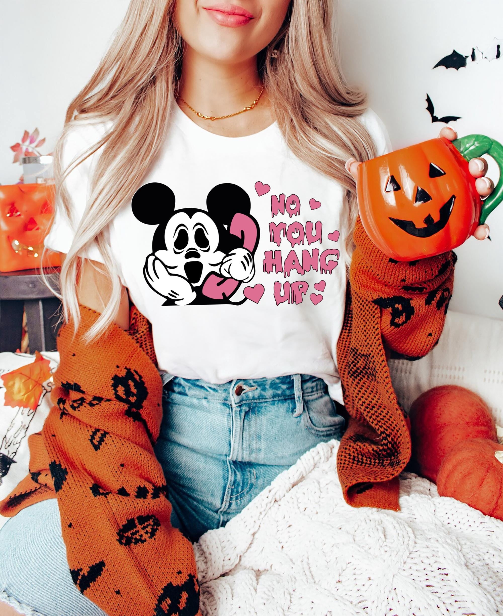Comfort Colors® No You Hang Up Disney Halloween T-Shirt, Women Disney ...