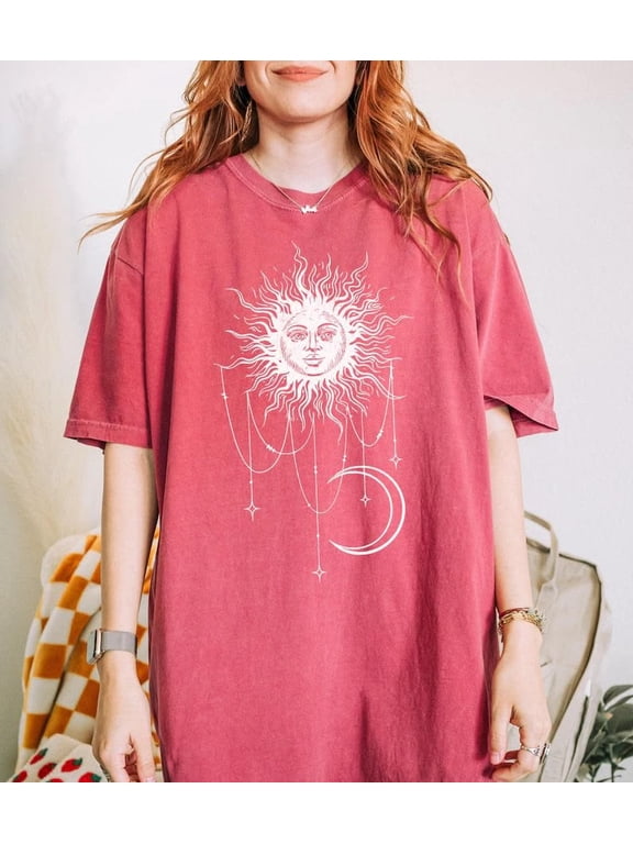 Comfort Colors Patricia Boho Sun And Moon Shirt, Patricia Widow's Bay Funny Tee, Size S-4XL