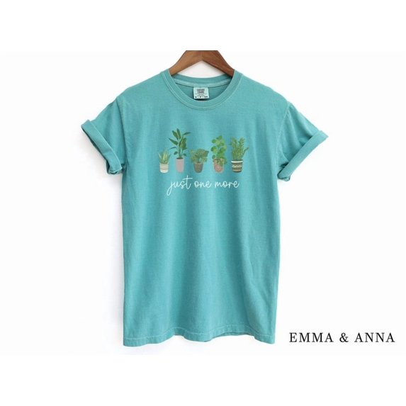 Comfort Colors Plant Shirt, Crazy Plant Lady Tee, Indoor Houseplants Shirt, Gardening Gift for Plant Moms