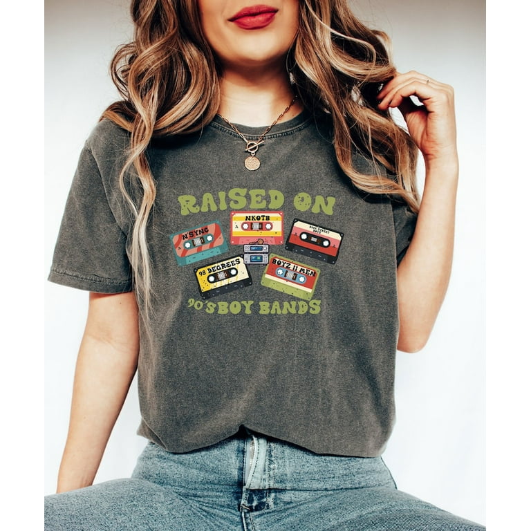 90's band t shirts top