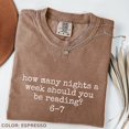 thumbnail image 1 of Comfort Colors Reading 6-7 Shirt, Funny Teacher T-Shirt, Book Lover Graphic Tee, Librarian Gift Top, 1 of 4