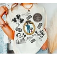 thumbnail image 1 of Comfort Colors Retro Coquette Bow Disney Castle T-Shirt, Magical Park Coquette Shirt, Holiday Family Trip Tee,Ivory Color,Size XL, 1 of 5