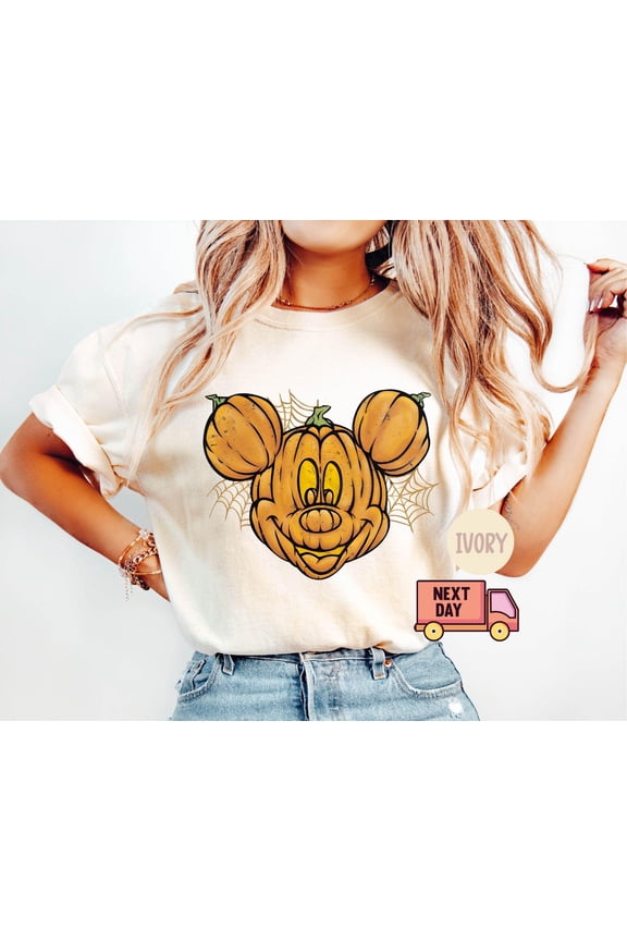 Comfort ColorsĀ® Retro Disney Mickey Mouse Halloween Shirt, Mickey Halloween Pumpkin Shirt,Disneyland Halloween Shirt,Halloween Pumpkin Shirt