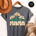 thumbnail image 1 of Comfort Colors Retro Mama Shirt, Flower Mom Shirt, Groovy Mom Shirt, Oversized Mom Shirt, Comfort Colors Shirt, Size L, Tee Ivory New, 1 of 6