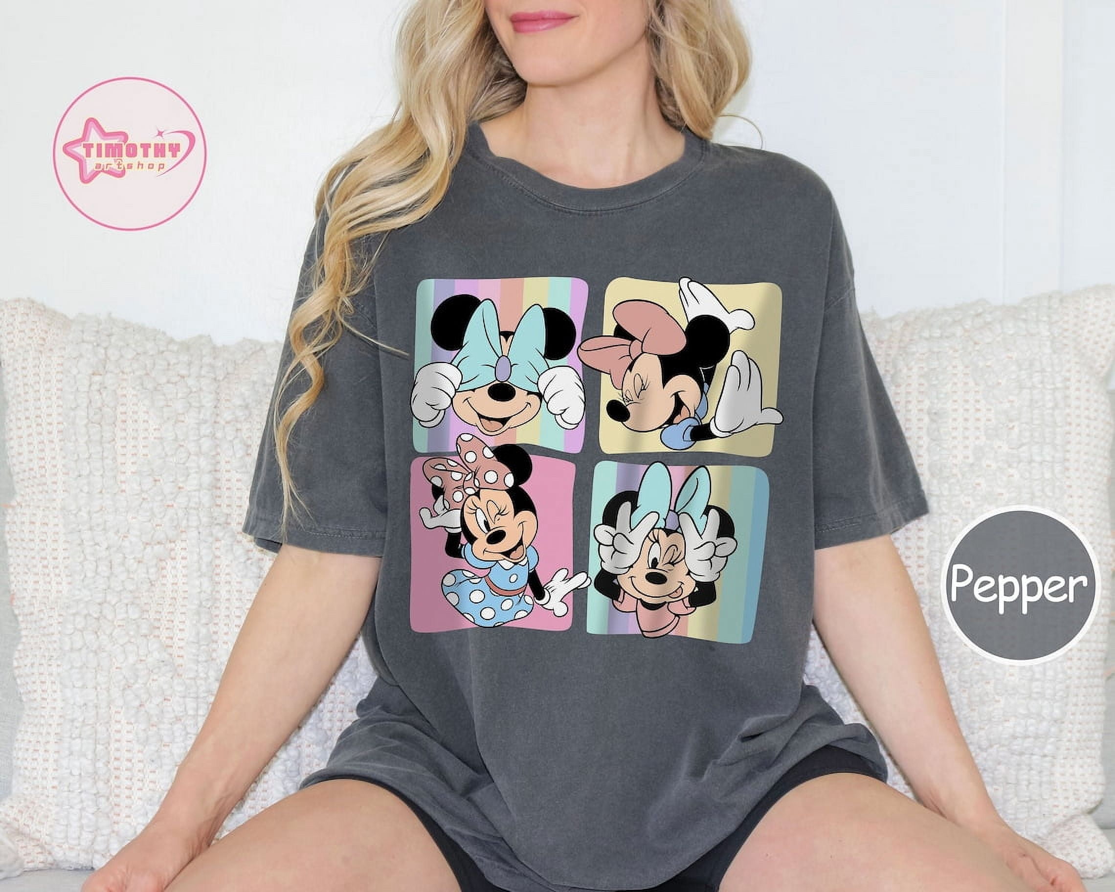 Comfort Colors Retro Minnie Mouse Comfort Colors T-Shirt, Retro Minnie ...