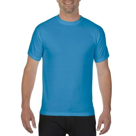 Comfort Colors Ring Spun Garment Dyed T-Shirt, Royal Caribe, Medium