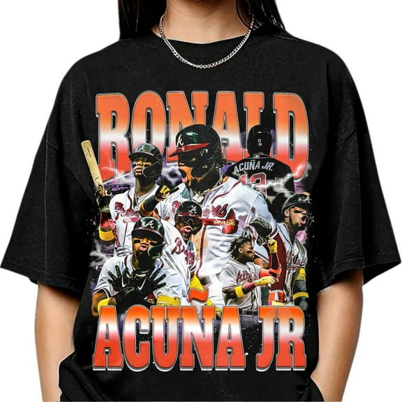 Comfort Colors Ronald Acuna T-shirt, Baseball Game Outfit, Atlanta Baseball Shirt, Gift For Fan Sport