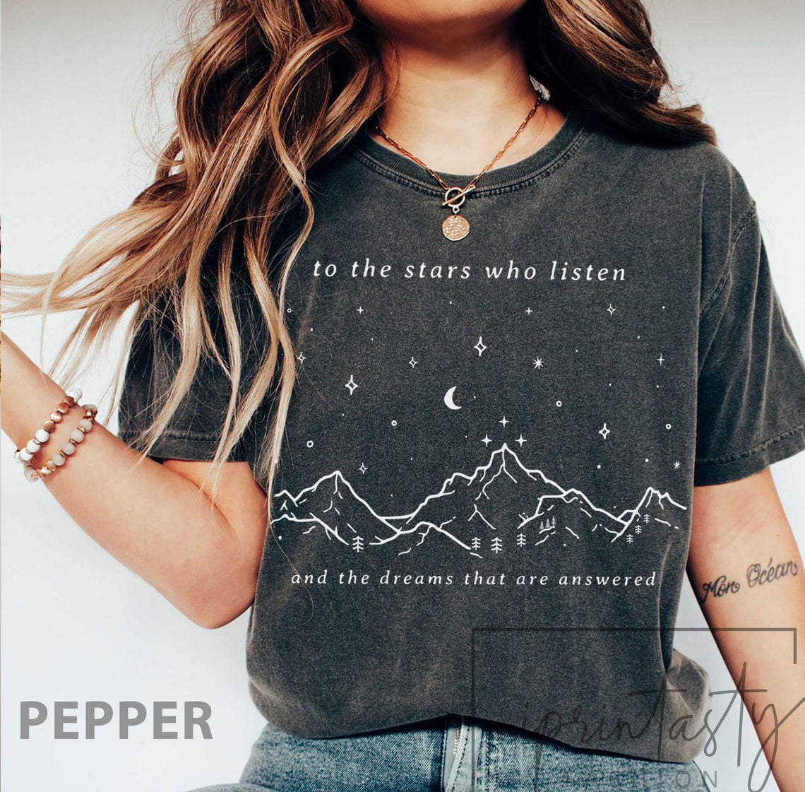 Comfort Colors SJM Velaris T shirt To The Stars Who Listen and The