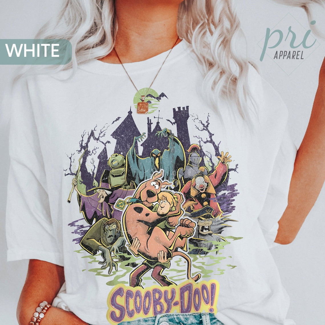 Comfort Colors Scooby Doo Retro Halloween 90s Movies T-Shirt, Funny ...