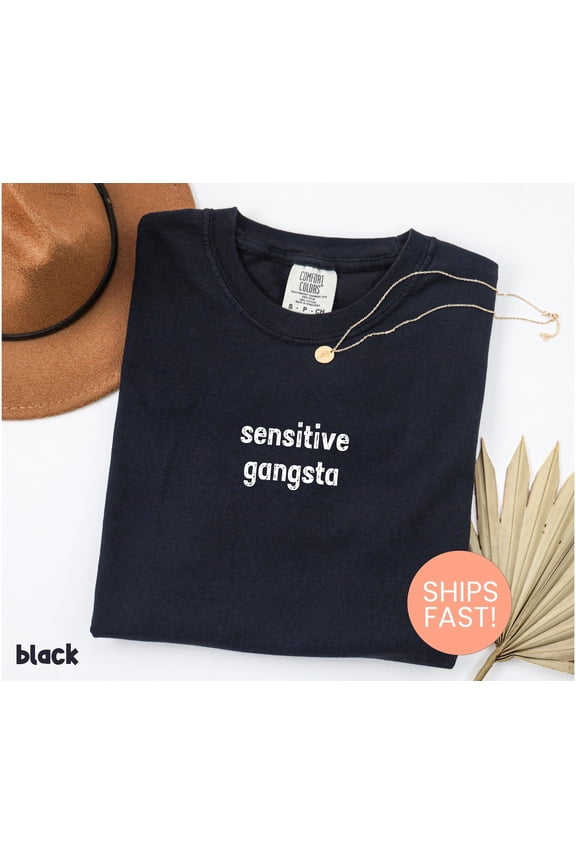Comfort Colors Sensitive Gangsta Shirt, Amaya Papaya Quote Shirt, Meme Tee, Mom Gift, Funny Quote, Love Island Shirt