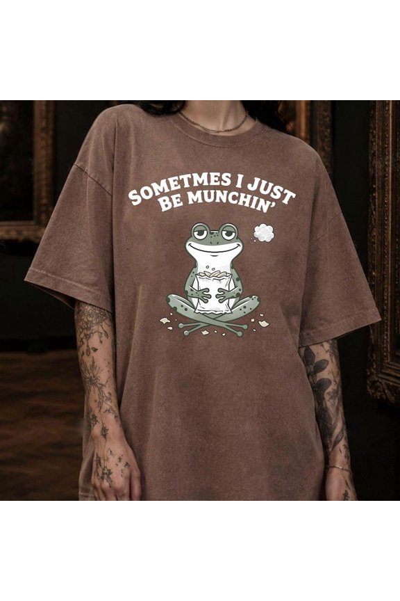 Comfort Colors® Sometimes I Just Be Fartin Shirt, Funny Quote Sweater, Funny Frog Sweatshirt, Gag Gift Shirt, Sarcastic Meme Gift Sweatshirt
