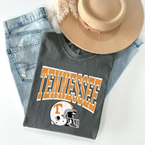 Comfort Colors Tennessee Shirt Retro College Football Tee