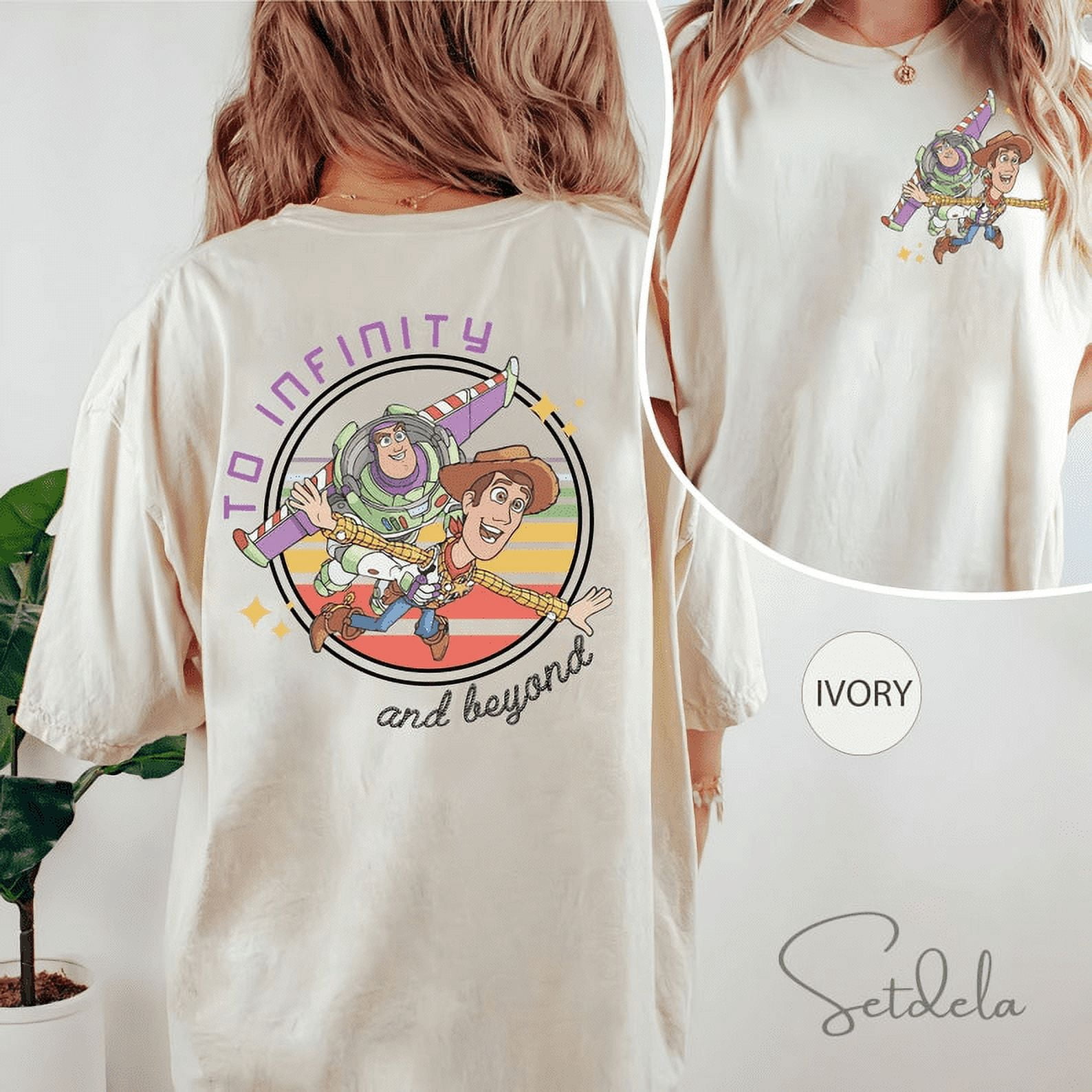 Comfort Colors Toy Story To Infinity and Beyond Shirt, Buzz Lightyear ...