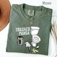 thumbnail image 1 of Comfort Colors® Trashed Panda Funny Drunk Raccoon T-Shirt, hilarious animal humor gift, vintage raccoon graphic tee UNISEX ALL SIZE, 1 of 4