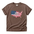 Comfort Colors USA Map 250 Years Patriotic Flag Graphic Tee Men Women ...