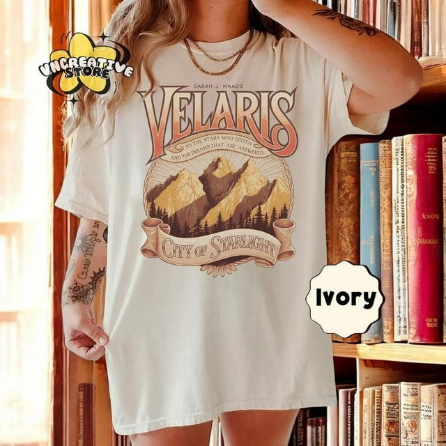 Comfort Colors Velaris City of Starlight ACOTAR TShirt Court of Thorns