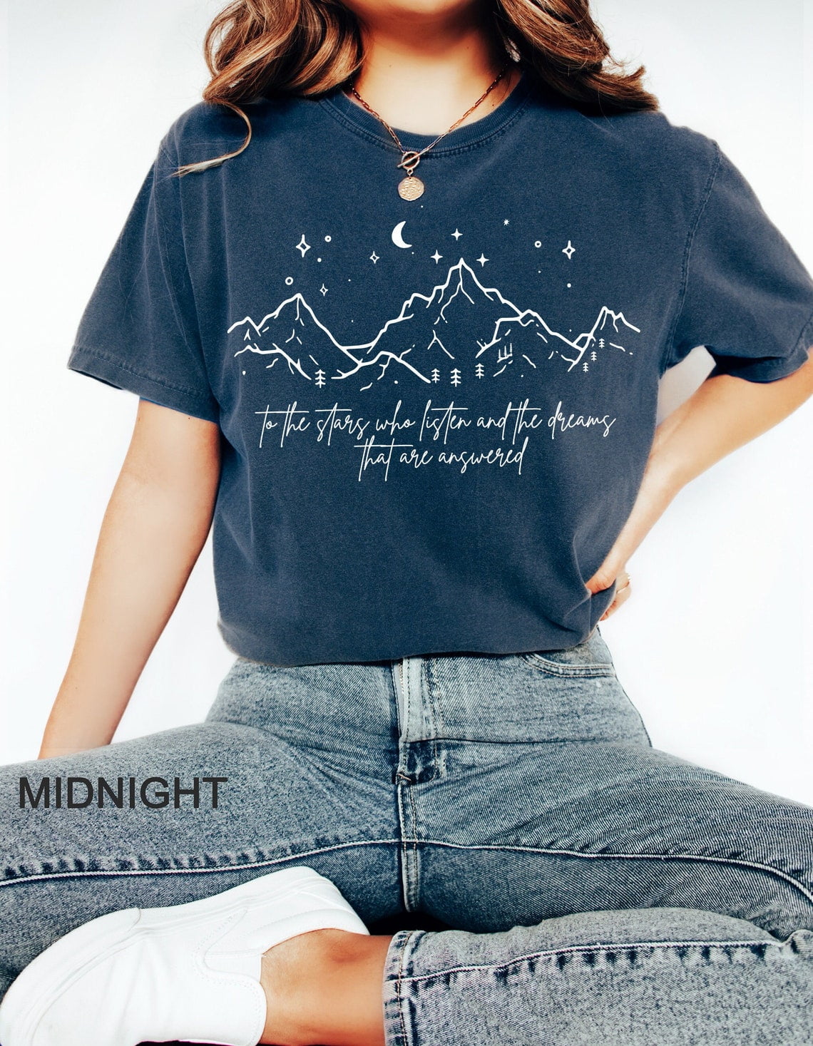 Comfort Colors Velaris SJM T shirt To The Stars Who Listen and The